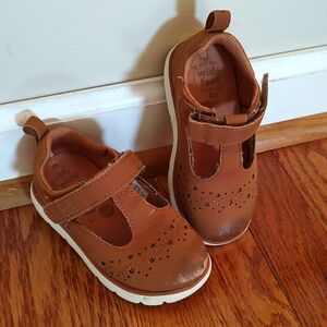 Toddler Girl Brown Stride Rite Mary JaneShoes
